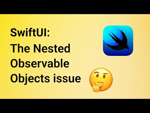 How to solve nested Observable Objects issue