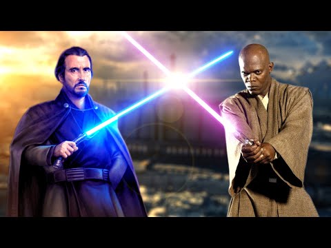 Count Dooku vs. Mace Windu - Who is STRONGER?