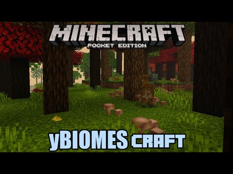 THE KRUZZ - Minecraft Addon: yBiome Craft Addon - New Mobs, Biomes, Block, Items #addonfantasy