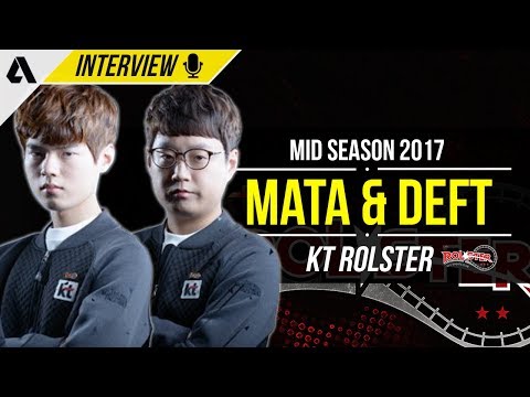 KT Rolster Mata & Deft on Playing in China, Favorite NA players, TSM Doublelift & More | Interview