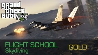 GTA 5 | Flight School - Skydiving Guide (Gold)