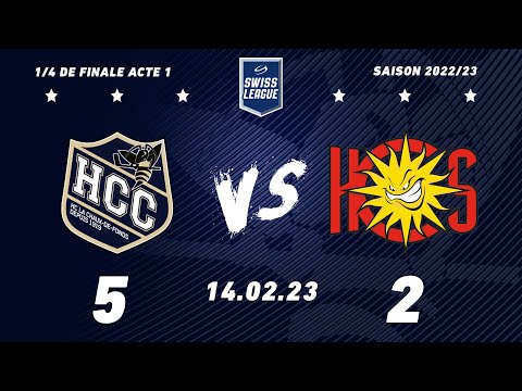 14 février 2023 HC La Chaux-de-Fonds – HC Sierre (5-2)