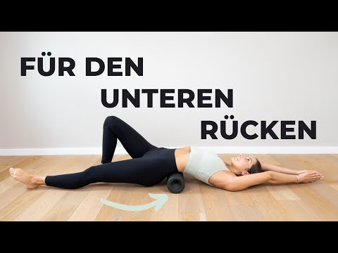 Faszientraining für den unteren Rücken - Verspannungen & Blockaden lösen mit der Faszienrolle