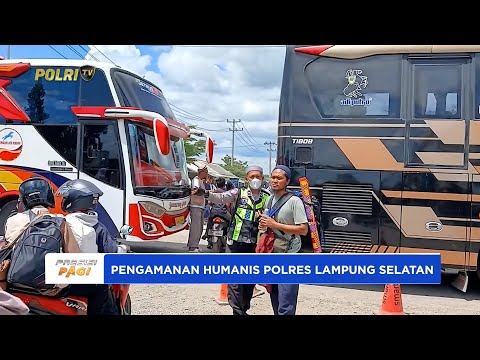POLRES LAMPUNG SELATAN HADIRKAN PENGAMANAN HUMANIS PENUTUPAN TABLIGH AKBAR