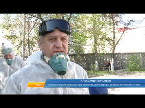 В Курске прошла очередная дезинфекция