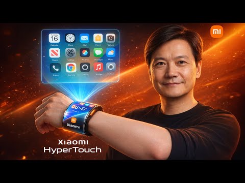 Xiaomi Shocks the Industry with Its First Holographic Bracelet “HyperTouch”