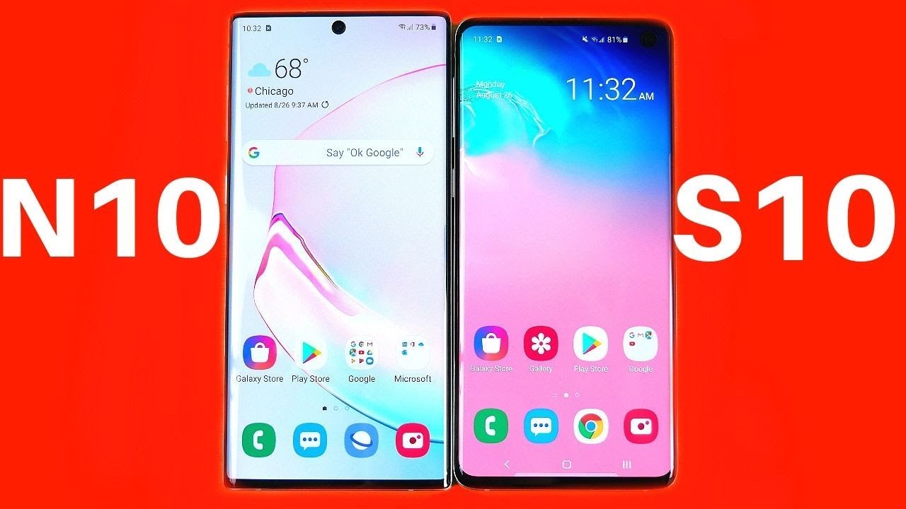 Galaxy Note 10 vs Galaxy S10 - Which Should You Buy?