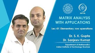 Elementary row operations