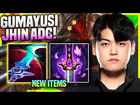 GUMAYUSI PICKS JHIN WITH NEW ITEM ECLIPSE! - T1 Gumayusi Plays Jhin ADC vs Kai'Sa!