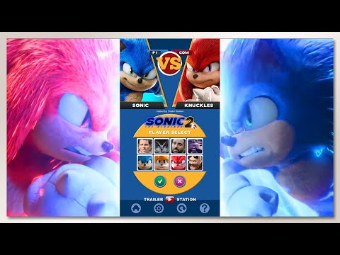 Concept Game UI for "Sonic the Hedgehog 2" #Shorts
