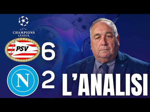 PSV-Napoli 6-2 | Analysis by Umberto CHIARIELLO, October 22, 2025 | CHAMPIONS LEAGUE 21