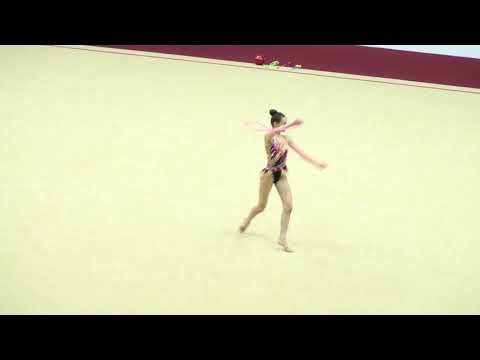 Gaiduk Maja 2004 LTU rope IT RG Junior Moscow 2019 13.85