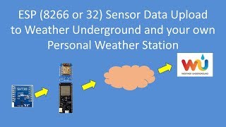 Tech Note 093 - ESP(32 or 8266) Sensor Data Upload to Weather Underground