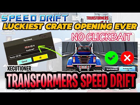 60 UC Speed Drift Trick? Car Skin with Normal Acceleration | Luckiest Transformers Speed Drift Video