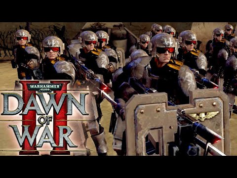 Imperial Guard vs Tyranids | Cinematic War! - Astartes Mod 2021 / WH40K: Dawn of War 2: Retribution