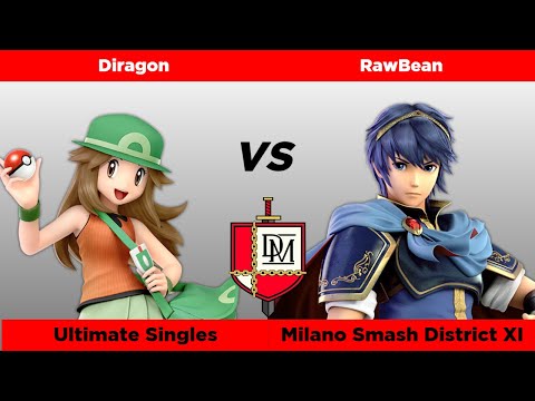 Milano Smash District XI - Diragon (PT) vs RawBean (Marth) - Pools Losers R4 (2/2)