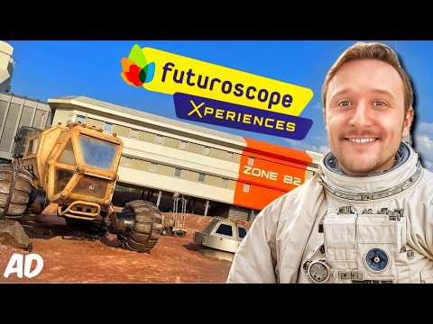 Inside the Futuroscope Station Cosmos Space Hotel #AD