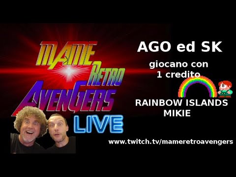 AGO ed SK giocano con un credito Rainbow Islands e Mikie