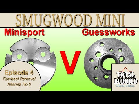 Classic Mini A+ Series Engine Total Rebuild Episode 4 - Flywheel Removal M/sport v Guessworks Puller
