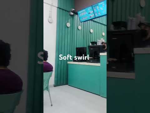 Soft swirl ice cream so yummy yummy #azrajunejo #