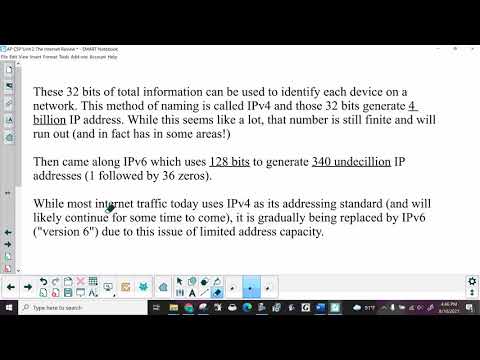 AP CSP Unit 2 The Internet Review B