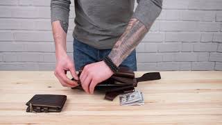 Сумка мужская 14091 Vintage коричневая