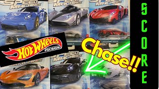 Found the Hot Wheels Porsche Chase! Speed Machine Car Culture Premium Set!