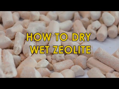 Zeolite Drying - Restoration Wet Zeolite