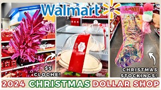🎄NEW WALMART DOLLAR SHOP CHRISTMAS 2024 | LIKE TARGET DOLLAR SPOT | DECOR MUST HAVES | SHOP WITH ME