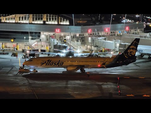 9/23 Seatac Airport Ramp Tower Timelapse KSEA part 1