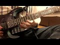 Firewind Who Am I guitar solo cover