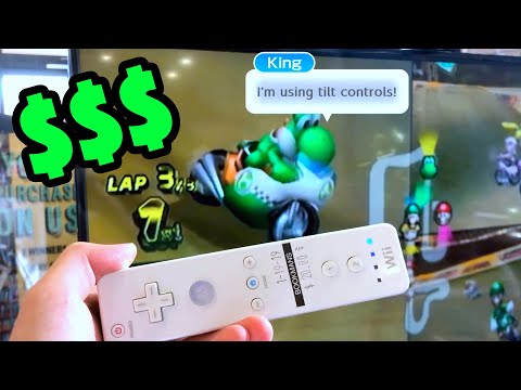 WON A MARIO KART TOURNAMENT WITH TILT CONTROLS