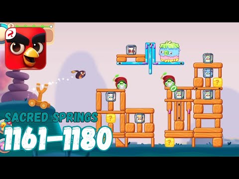 Angry Birds Journey: Levels 1161-1180 (Sacred Springs) Gameplay - Part 59