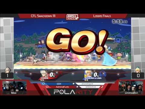 CFL Smackdown 111 WiiU - Mugi (Corrin) vs UtopianRay (Rosalina) - Losers Finals