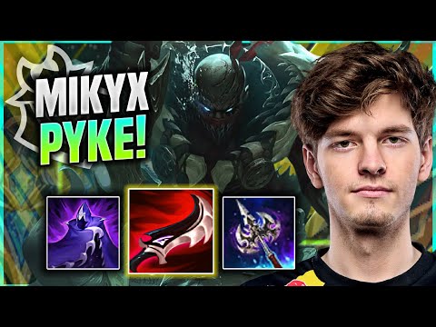 LEARN HOW TO PLAY PYKE SUPPORT LIKE A PRO! - G2 Mikyx Plays Pyke SUPPORT vs Bard! | Patch 11.15