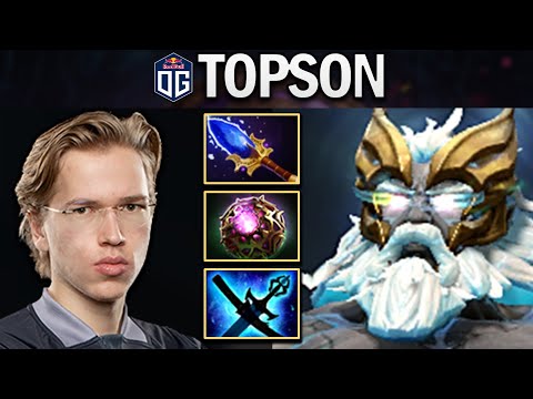 OG.TOPSON ZEUS WITH 27 KILLS - DOTA 2 7.27 GAMEPLAY