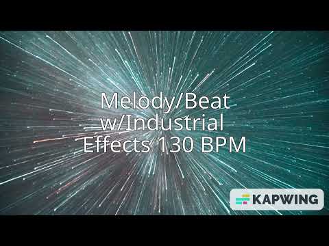 Melody/Beat w/Industrial Effects 130 BPM