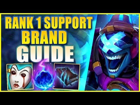 HOW TO PLAY LIKE THE BEST BRAND SUPPORT (INFORMATIVE GAMEPLAY) - League of Legends