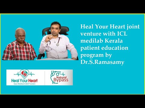 Heal Your Heart joint venture with ICL medilab Kerala patient education program by Dr.S.Ramasamy