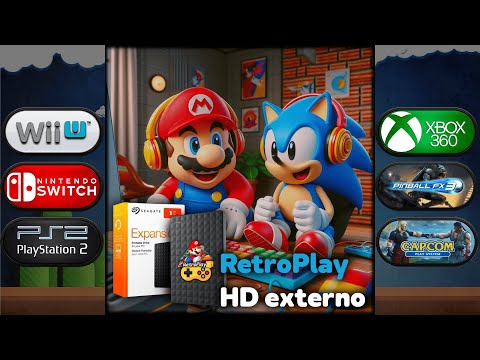 🕹️ RetroPlay PC 🕹️ 1 Terabyte HD Externo + Bônus.
