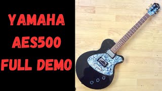 Video thumbnail for Yamaha AES500 Full Demo by Grays Guitars