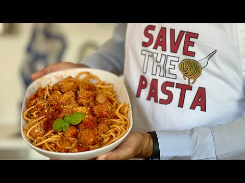Spaghetti con Polpette al Sugo fatte in casa