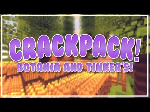 【Modded Minecraft】CRACKPACK! Episode 2 - Botania and Tinker's!