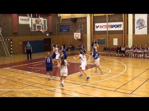 Lidingö Basket Damlaget mot Akropol