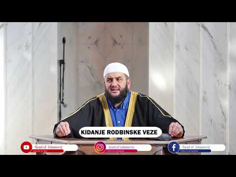 Kidanje rodbinske veze - mr. Sead-ef. Islamović