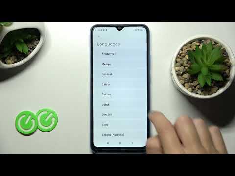 How to Change the System Language on the REDMI 10A - Interface Language
