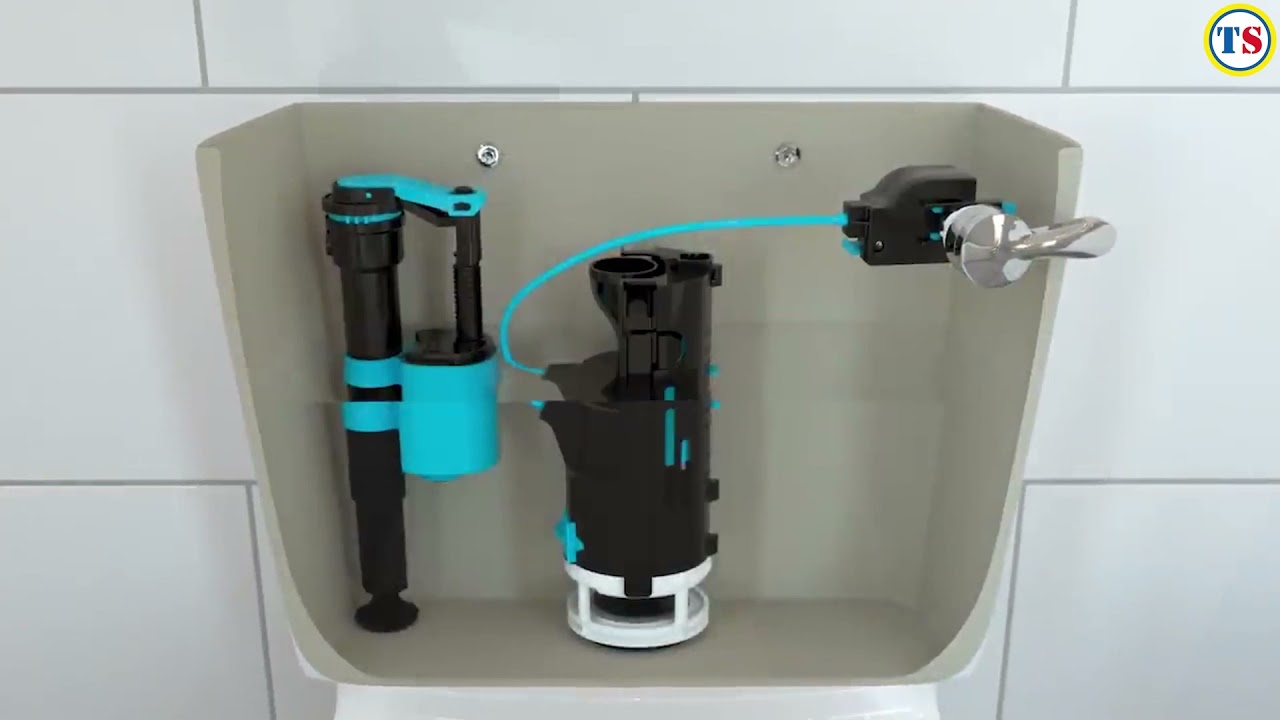 Watch video Viva Skylo Lever Or Push Button Dual Flush Valve | Item 58085 Now Viva Skylo Lever Or Push Button Dual Flush Valve | Item 58085