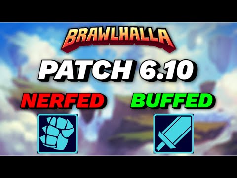 Brawlhalla Patch 6.10 Balance Changes