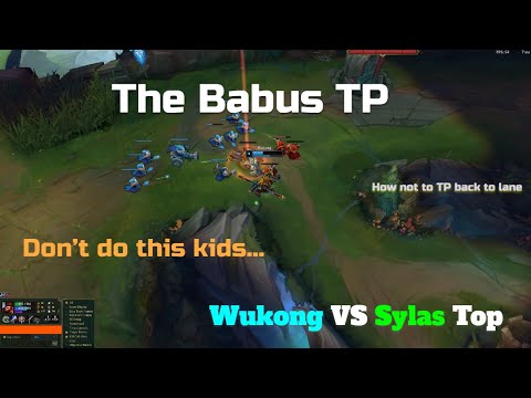 The Babus TP | Ignite Wukong vs Sylas Top #shorts