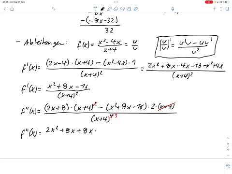 A6 – Kurvendiskussion gebrochenrationale Funktion (Klausur WiSe 22-23)